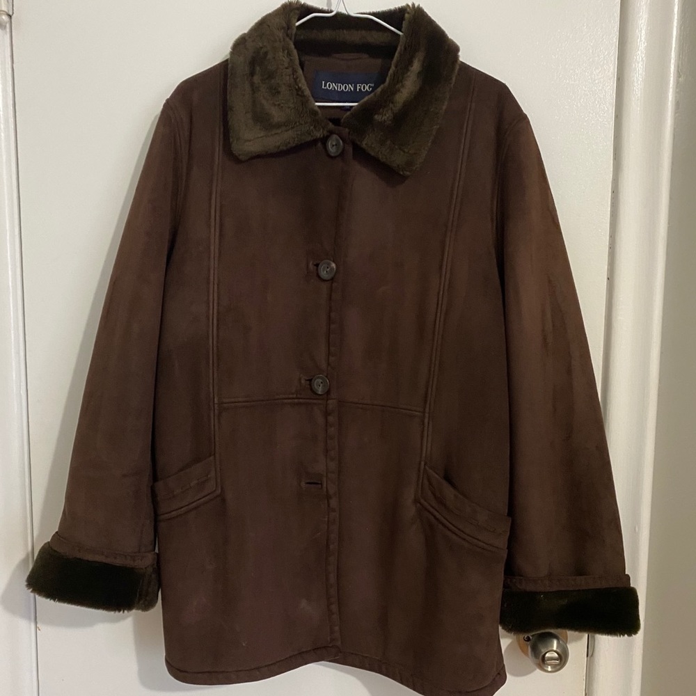 LONDON FOG SHEARLING JACKET